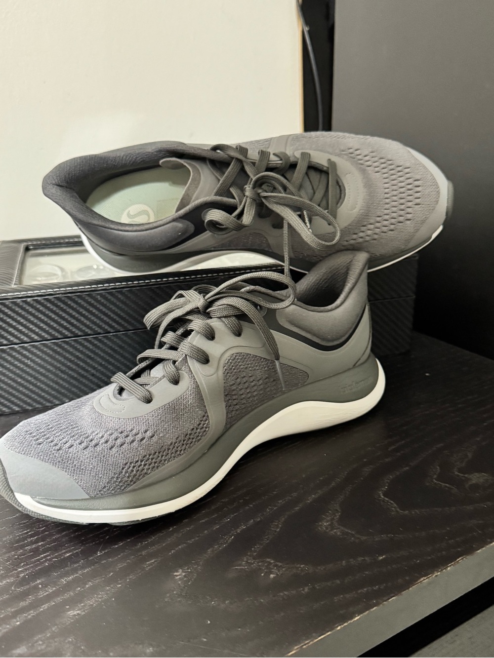 lululemon athletica Gray and Black Women's Sneakers - Picture 11 of 12